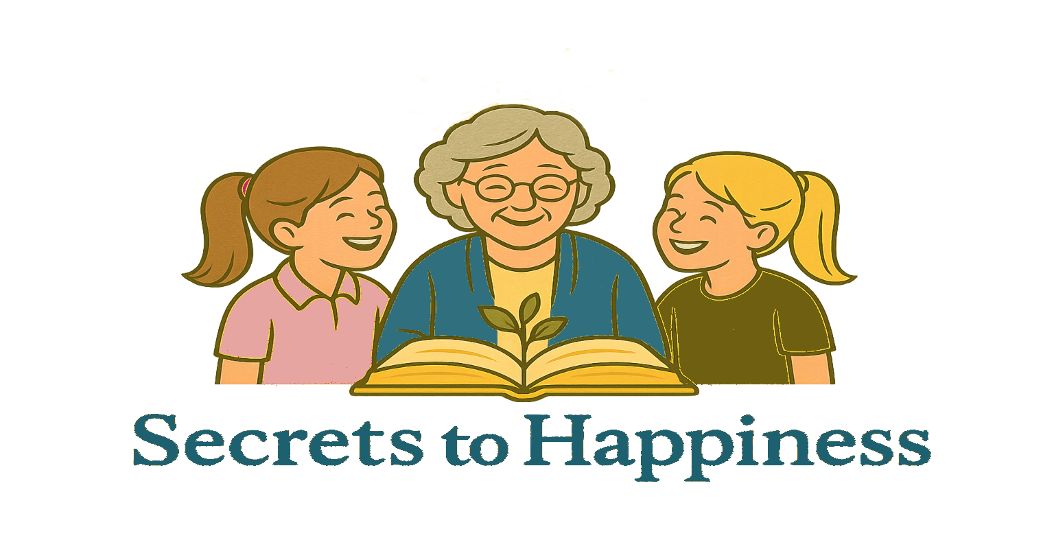 Affirmations from My Grandma logo – Secrets to Sustained Happiness